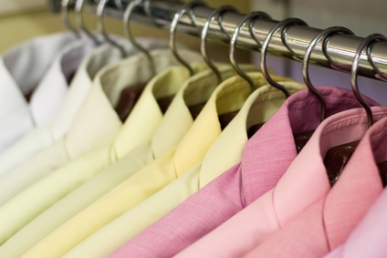 shirts on hangers